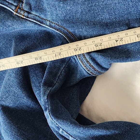 Universal Standard Blue Straight Leg Jeans - Picture 9 of 15